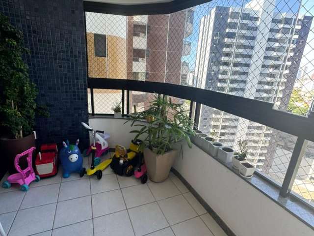 Apartamento a venda na pituba com 4 quartos armarios varanda closet na alameda salerno