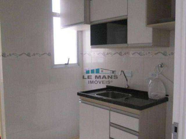 Apartamento com 2 dormitórios à venda no Edifício Nações Unidas, 58 m² por R$ 165.000 - Paulicéia - Piracicaba/SP