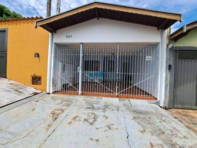 Casa com 1 dormitório, 68 m² - venda por R$ 210.000,00 ou aluguel por R$ 1.167,00/mês - Jardim Diamante - Piracicaba/SP