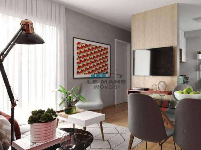 Apartamento com 2 dormitórios à venda, 45 m² por R$ 185.000,00 - Campestre - Piracicaba/SP