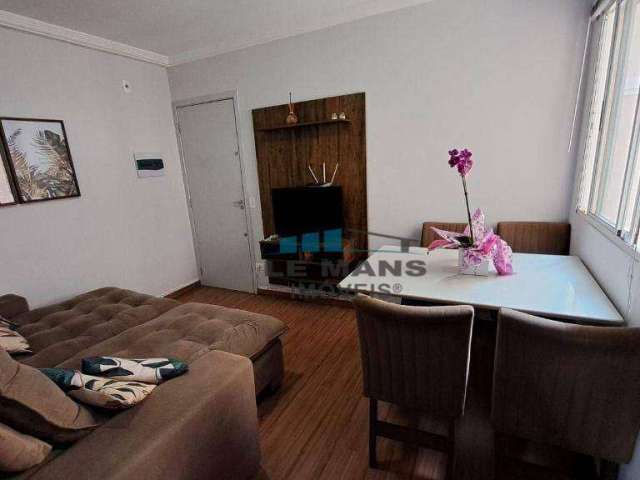 Apartamento com 2 dormitórios à venda, 54 m² por R$ 210.000,00 - Água Branca - Piracicaba/SP