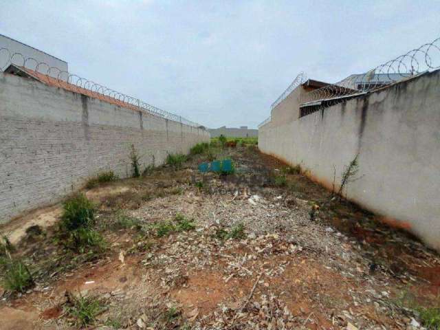 Terreno à venda, 175 m² por R$ 175.000,00 - Água Branca - Piracicaba/SP