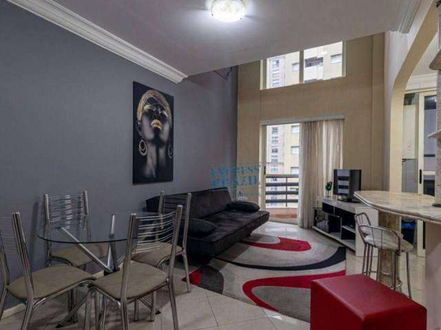 Apartamento com 1 dormitório à venda, 45 m² por R$ 638.000,00 - Moema - São Paulo/SP