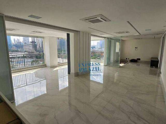 Apartamento com 3 suítes, 168m³ em condomínio de Alto Padrão! - À venda por R$4.250.000 no Brooklin, São Paulo/SP