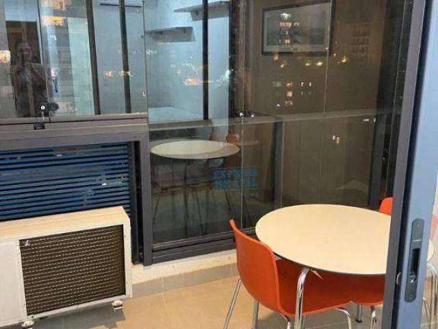 Studio totalmente mobiliado, 25m² - Aluguel por R$2.980/mês ou Venda por R$ 550.000 na Cerqueira César, São Paulo/SP