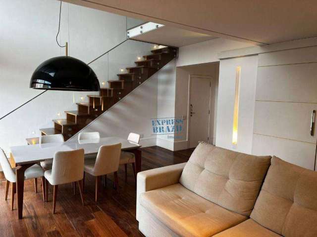 Apartamento Duplex Alto Padrão totalmente reformado e mobiliado - Venda ou Locação - em Pinheiros, São Paulo/SP