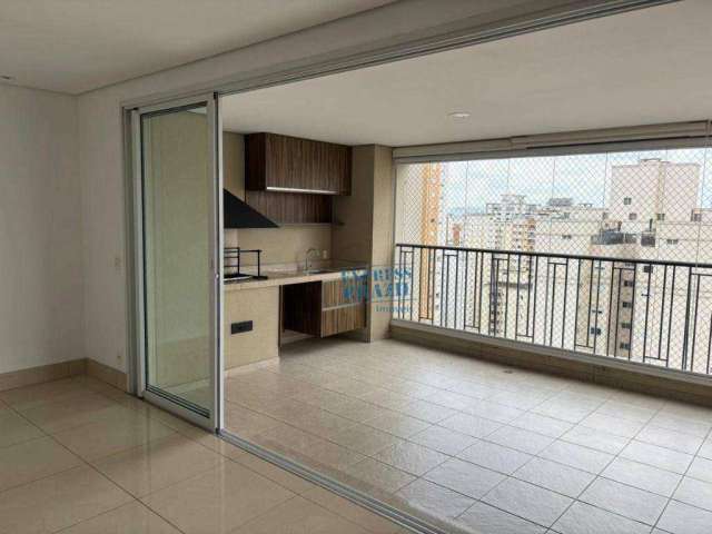 Apartamento de Alto Padrão com varanda gourmet com churrasqueira, 223m² à venda ou para locação no Campo Belo - Venha conhecer!