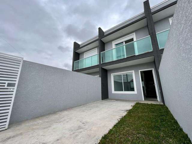 Casa em condomínio fechado com 2 quartos à venda na Valeria Sprada, 30, Ganchinho, Curitiba por R$ 420.000