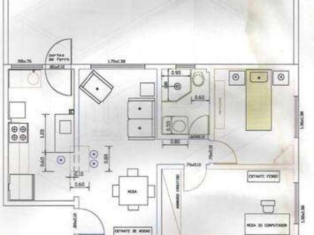 Apartamento para Venda em Salvador, Stiep, 2 dormitórios, 1 banheiro, 1 vaga