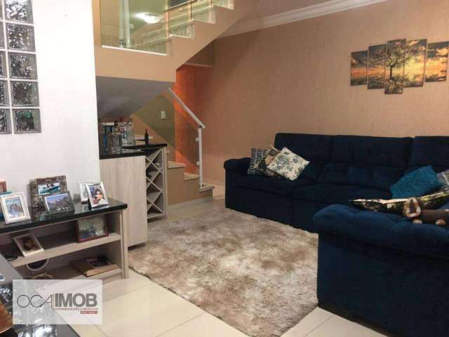 Sobrado à venda, 167 m² por R$ 530.000,00 - Vila Mazzei - Santo André/SP