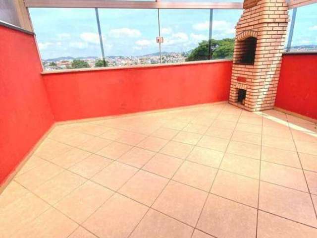 Cobertura com 2 dormitórios à venda, 74 m² por R$ 365.000,00 - Jardim Cristiane - Santo André/SP