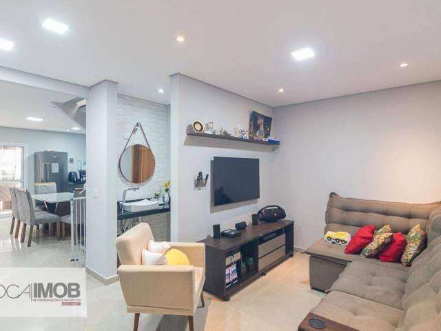 Sobrado com 3 dormitórios à venda, 153 m² por R$ 677.000 - Parque Capuava - Santo André/SP