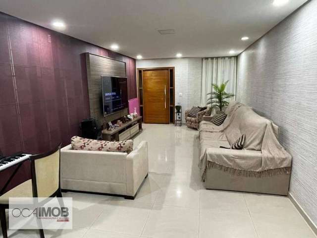 Sobrado com 3 dormitórios à venda, 250 m² por R$ 1.053.000 - Vila Assunção - Santo André/SP