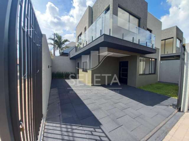 Excelente Sobrado  NOVO  à venda, Bairro Canadá, CASCAVEL - PR - R  670.000,00.