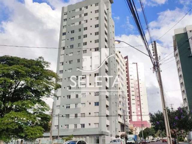 Excelente apartamento para locação no edifico porto santo, centro, cascavel - pr