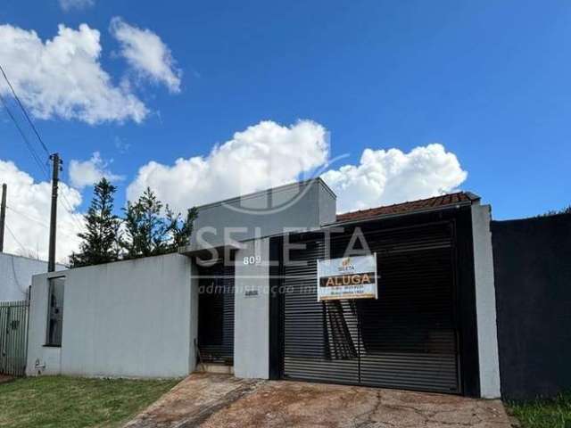 Casa para locação no bairro santa cruz em cascavel - pr