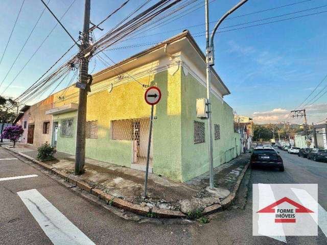 Casa com 2 dormitórios à venda,  184 m2 de terreno e  93 m2 construída, por R$ 490.000 - Centro - Jundiaí/SP