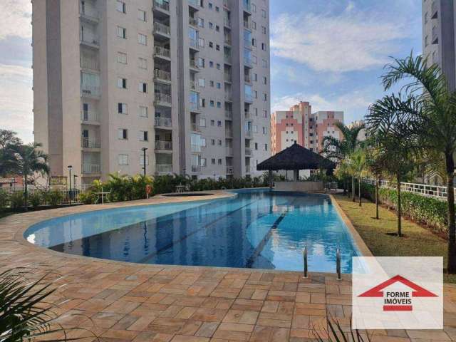 Apartamento MOBILIADO com 3 quartos - 83 m² - venda por R$ 708.000 ou aluguel por R$ 4.320/mês - Cond. Practice -  Vila das Hortências - Jundiaí/SP