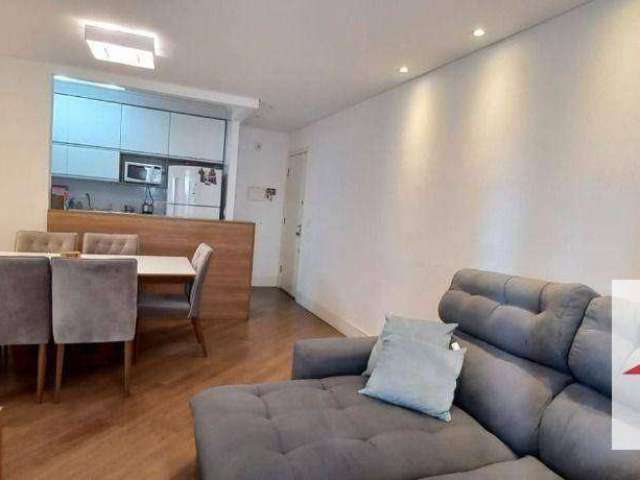 Apartamento MOBILIADO com 3 quartos - 83 m² - Venda 709.000 aluguel por R$ 4.320/mês - Cond. Practice -  Vila das Hortências - Jundiaí/SP