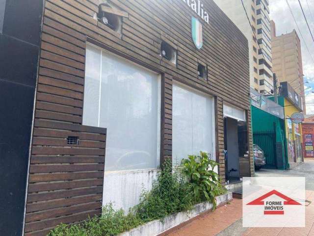 Salão para locação no Bairro Baronesa do Japi no Centro de Jundiaí/SP, 250 m² por R$ 7.800/mês.