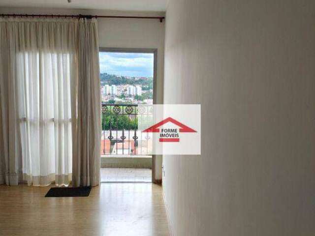 Apartamento com 2 quartos para alugar, 66 m² por R$ 1.600,00 - Residencial Marechal - Centro - Jundiaí/SP.