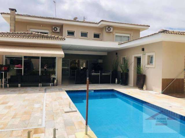 Casa com 4 suítes à venda, 502 m² por R$ 4.240.000 - Terras de São Carlos - Jundiaí/SP.