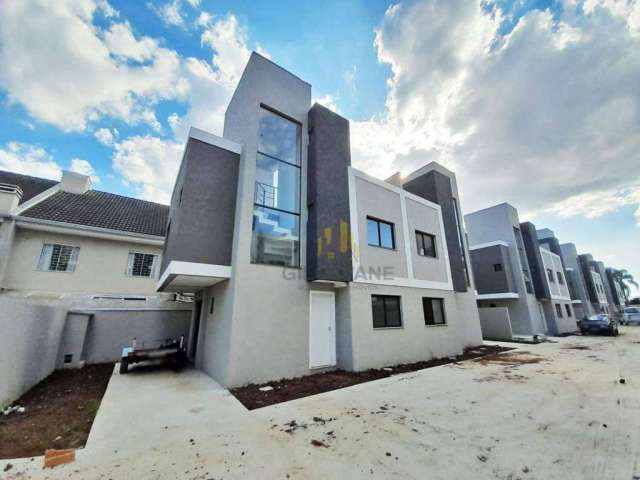 Sobrado com 3 dormitórios à venda, 105 m² por R$ 649.000,00 - Uberaba - Curitiba/PR