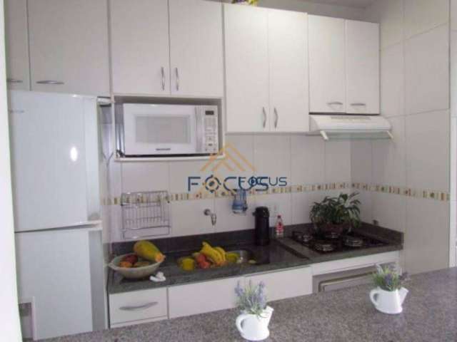 Apartamento com 3 dormitórios à venda, 69 m² por R$ 363.000,00 - Vila Mafalda - Jundiaí/SP