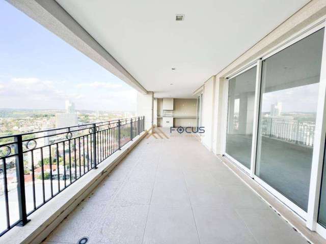 Apartamento com 4 dormitórios à venda, 296 m² por R$ 4.200.000 - Anhangabaú - Jundiaí/SP - Focus Gestão Imobiliária