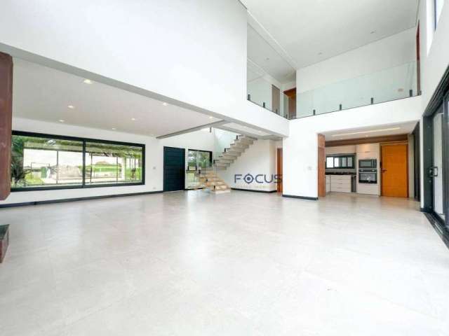 Casa com 5 dormitórios à venda, 457 m² por R$ 4.500.000 - Portal do Japy Golf Clube - Cabreúva/SP - Focus Gestão Imobiliária