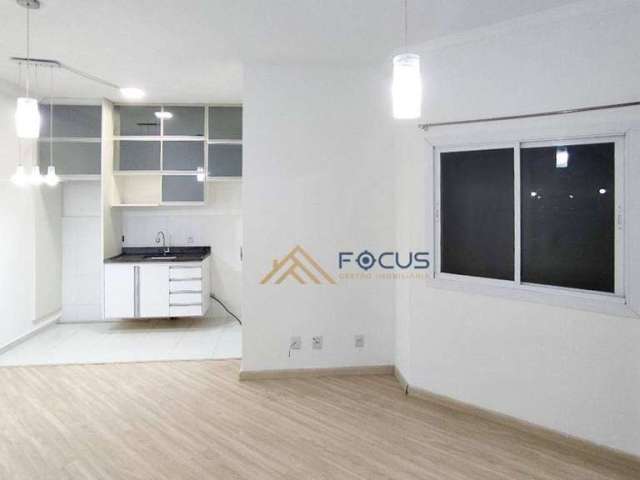 Apartamento com 2 dormitórios à venda, 48 m² por R$ 262.000 - Nova Cidade Jardim - Jundiaí/SP - Focus Gestão Imobiliária