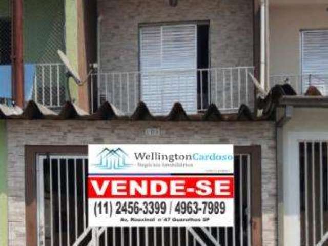 Sobrado com 2 dormitórios à venda por R$ 450.000 - Vila Augusta - Guarulhos/SP