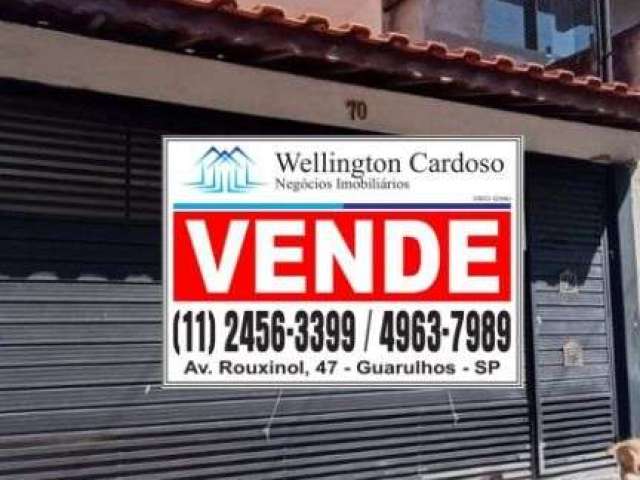 Sobrado com 2 dormitórios à venda, 154 m² por R$ 500.000 - Parque Flamengo - Guarulhos/SP