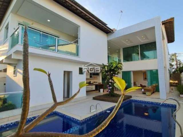 Casa 5/4 (4 suítes) Porteira Fechada Piscina Privativa em Vilas do Atlântico R$ 2.500.000,00