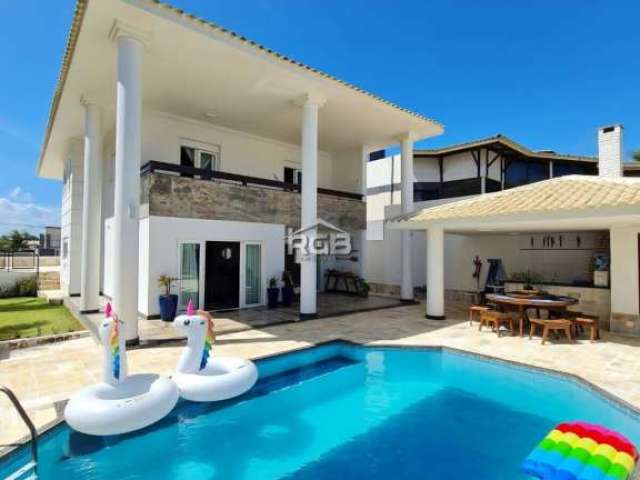 Casa 5 suítes Frente Mar Porteira Fechada em Vilas do Atlântico R$ 2.700.000,00