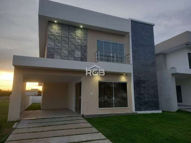 Casa Nova 4 suítes no Terras Alphaville em Camaçari R$ 980.000,00