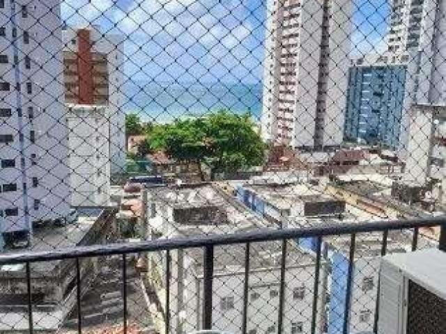 Apartamento em Candeias com quartos, suíte e lazer