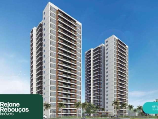 Apto c/ 95m², 3 qts, 2 suítes e 2 vagas + LAZER COMPLETO - Presidente Kennedy, Fortaleza/CE