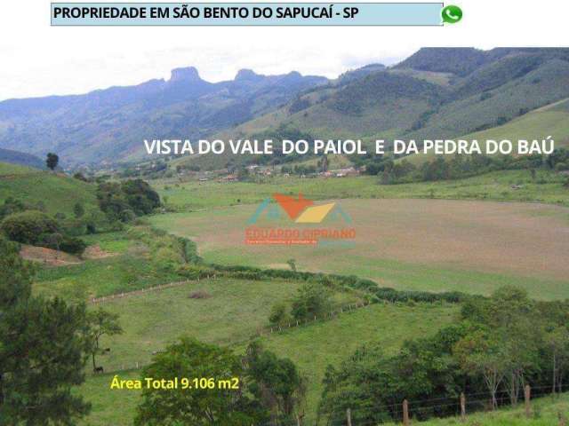 Terreno à venda, 9106 m² por R$ 750.000,00 - Quilombo - São Bento do Sapucaí/SP