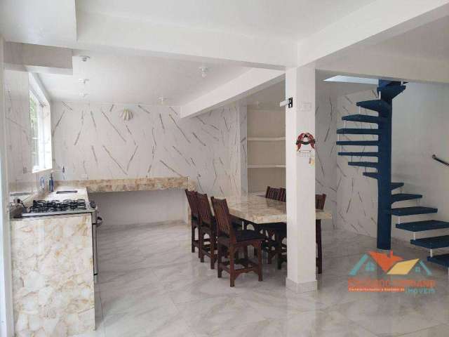 Casa com 4 dormitórios, 250 m² - venda por R$ 650.000,00 ou aluguel por R$ 4.500,01/mês - Cigarras - São Sebastião/SP