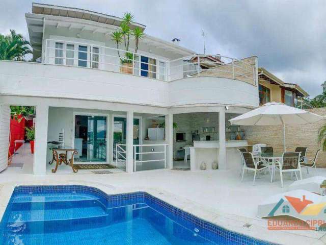 Casa com 6 dormitórios à venda por R$ 4.000.000,00 - Massaguaçu - Caraguatatuba/SP