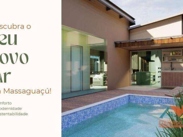 Casa com 3 dormitórios à venda, 105 m² por R$ 800.000,00 - Massaguaçu - Caraguatatuba/SP