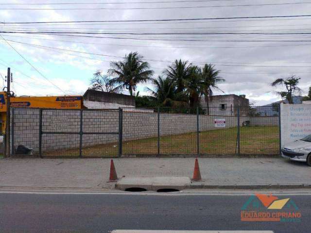 Terreno, 750 m² - locação 4.500  e venda por R$ 950.000 ou aluguel por R$ 4.500/mês - Porto Novo - Caraguatatuba/SP