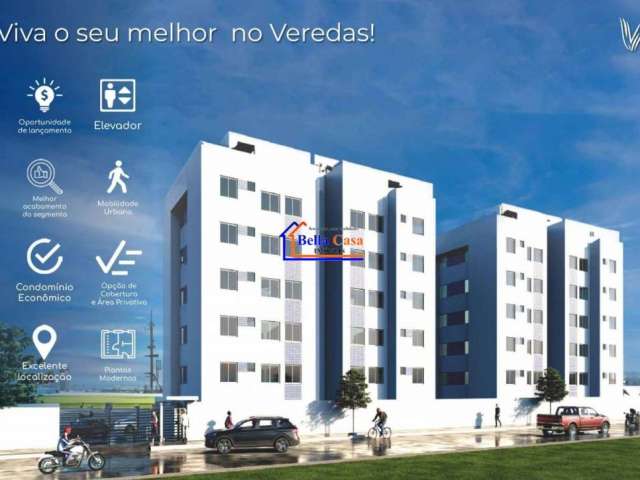 Apartamento com 2 quartos à venda na Wander Rocha Vargas, 400, Minaslândia, Belo Horizonte por R$ 274.500
