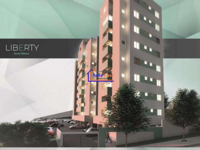 Apartamento com 2 quartos à venda na Rua José do Patrocínio, 500, Santa Mônica, Belo Horizonte por R$ 393.800