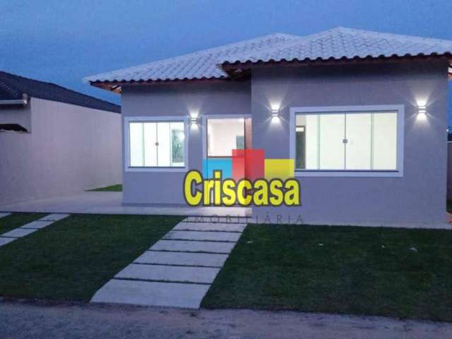 Casa com 3 dormitórios à venda, 128 m² por R$ 495.000,00 - Recanto do Sol - São Pedro da Aldeia/RJ