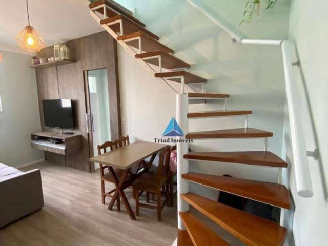 Apartamento Duplex com 3 dormitórios à venda, 81 m² por R$ 319.000,00 - Jardim Progresso - Americana/SP