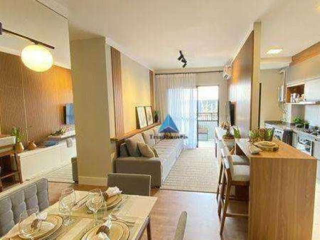 Apartamento com 2 dormitórios à venda, 65 m² por R$ 273.000,00 - Jardim Firenze - Santa Bárbara D'Oeste/SP