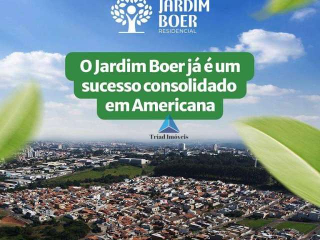 Terreno à venda, 150 m² por R$ 160.000,00 - Jardim Boer II - Americana/SP