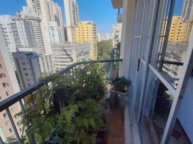 Apartamento no Brooklin, com 4 dormitórios, 170m², e 2 vagas de garagem